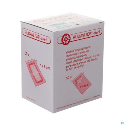 Noba rudavlies verb steriel 5cmx 7cm 50 9280450