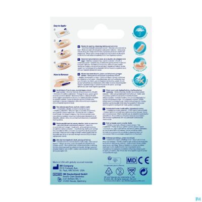 Nexcare 3m aqua clear wtp assortiment 14-4
