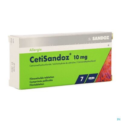 Cetisandoz sandoz comp 7 x 10mg-2
