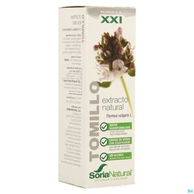 Soria thymus vulgaris xxi extr.glyc 50ml