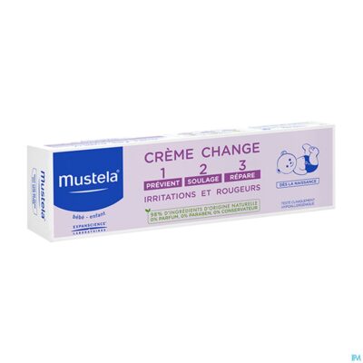 Mustela bb creme luierwissel 1-2-3 50g