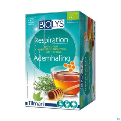 Biolys tijm eucalyptus honing zakje 24