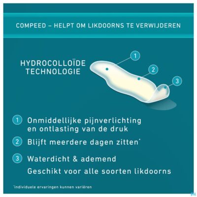 Compeed pleister likdoorn medium 10-5
