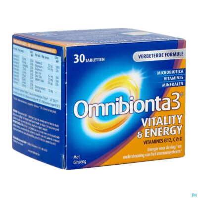 Omnibionta 3 vitality energy tabl 30