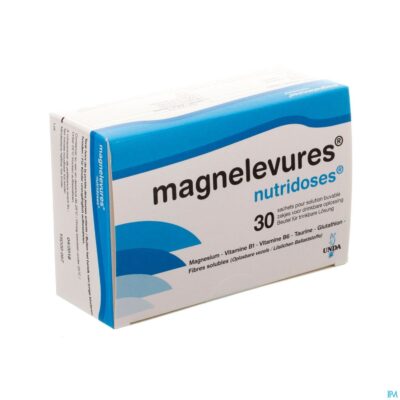 Magnelevures nutridoses pdr drinkb.opl zakje 30