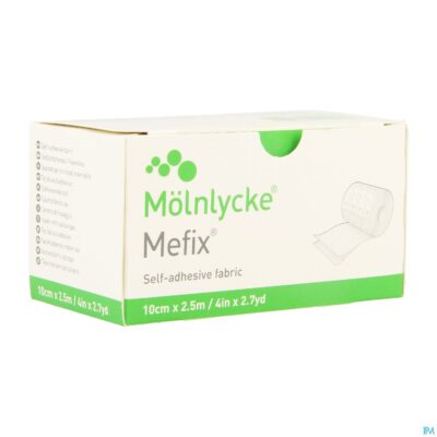 Mefix zelfklevende fixatie 10,0cmx 2,5m 1 311070