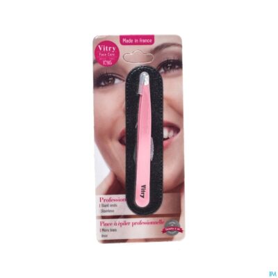 Epileerpincet prof. schuin inox kleur-14