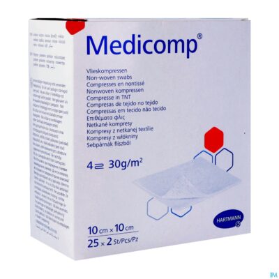 Medicomp kp ster 4l 10x10cm 30g 25x2