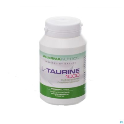 L taurine 1000 comp 60 pharmanutrics-2
