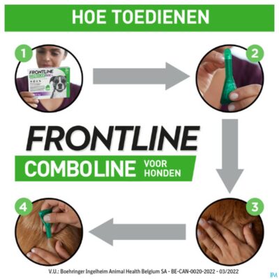 Frontline combo line dog s 2-10kg 6x0,67ml-4