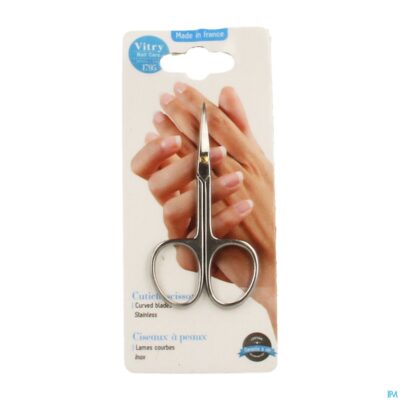 Velletjesschaar gebogen inox