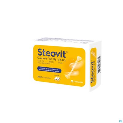 Steovit calcium/vitd3/vit k2 1000mg/880iu comp2x28-2
