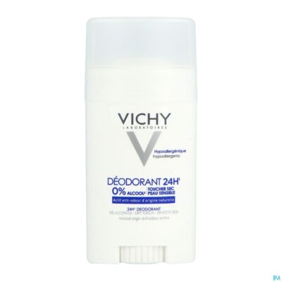 Vichy deo react. h z/alu zout stick 24u 40ml