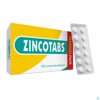 Zincotabs tabl 120-6
