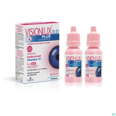 Visionlux plus oogdruppels duo fl 2 x 10ml-2