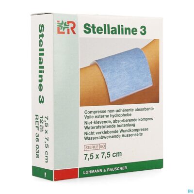 Stellaline 3 komp ster 7,5x 7,5cm 12 36038-4
