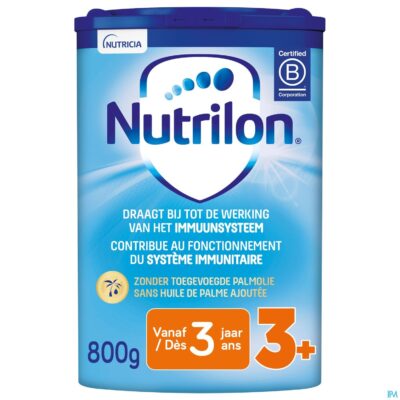 Nutrilon 3+ groeimelk pdr 800g verv.4122255