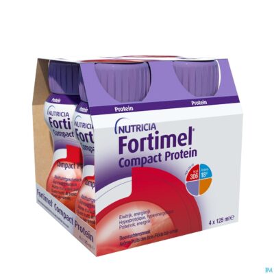 Fortimel compact protein bosvruchten flesjes 4x125 ml-2