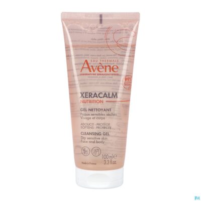 Avene xeracalm nutrition reinigingsgel 100ml