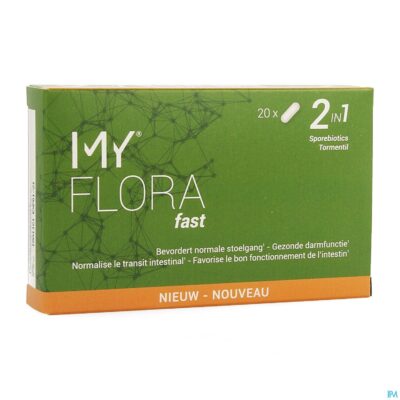 My flora fast caps 20