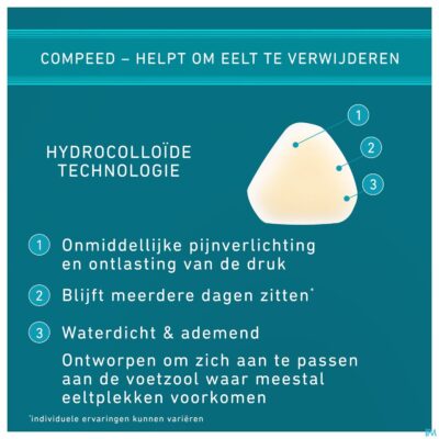 Compeed pleister eeltplek voeten medium 6-5