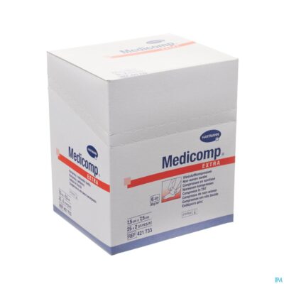 Medicomp 7,5x7,5cm 6l. st. 25x2 p/s-5