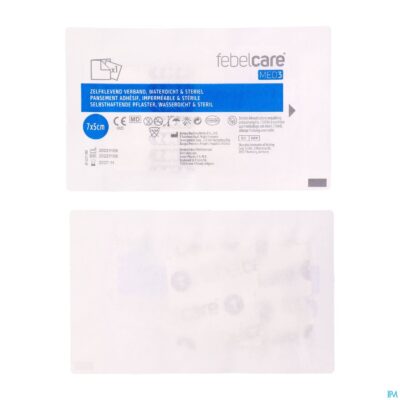 Febelcare med3 verb.zelfkl ster.wtp 7x5cm 5-2