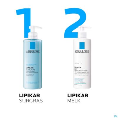 La roche posay lipikar overvet douche cr tegen uitdrogen400ml-6