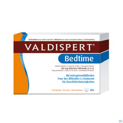 Valdispert bedtime omhulde tabl 40-3