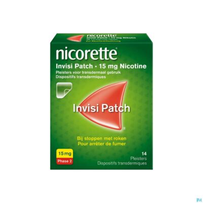 Nicorette invisipatch 15mg patch 14