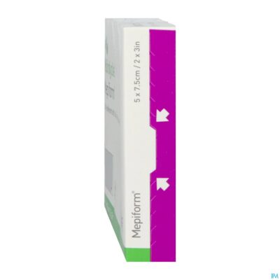 Mepiform verb adh litteken ster 5x 7,5cm 5 293200-3