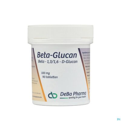 Beta-glucan 100mg tabl 90 deba