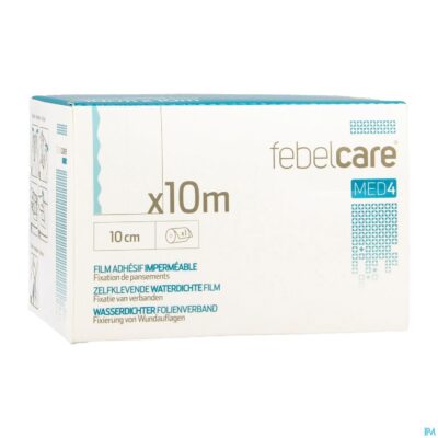 Febelcare med4 film zelfklevend wtp 10cm 10m 1
