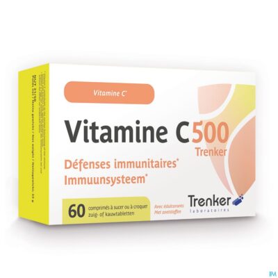 Vitamine c 500 comp 60 trenker
