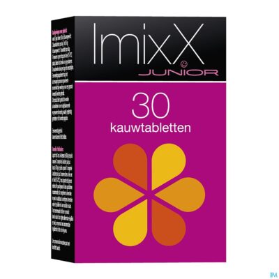 Imixx junior framboos kauwtabl 30