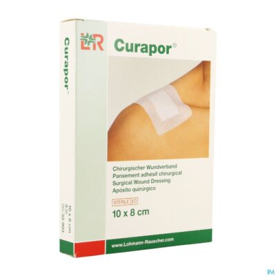 Curapor verb chirurg. steriel 10cmx 8cm 5 32903-4