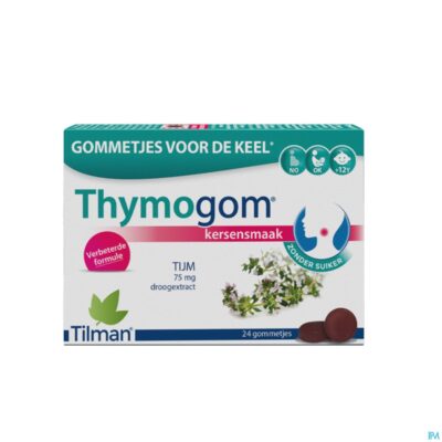 Thymogom gommetjes tijmextract 24
