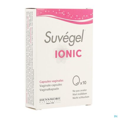 Suvegel ionic vaginale caps 10