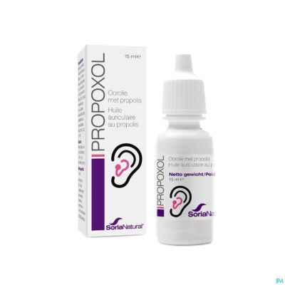 Soria propoxol oordruppels fl 15ml-3