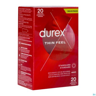 Durex thin feel condoms 20