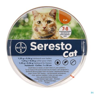 Seresto cat 1,25g +0,56g halsband