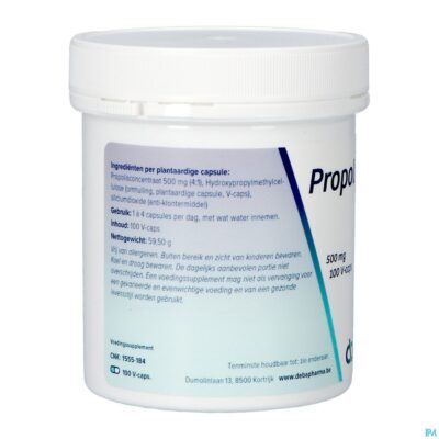 Propolis caps 100x500mg deba-2