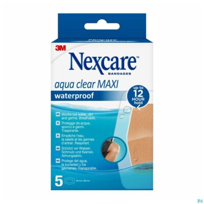 Nexcare 3m aqua clear maxi wtp 5