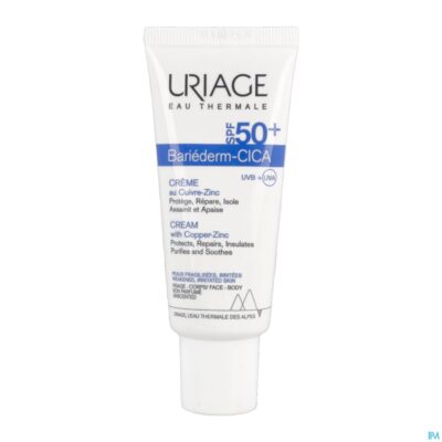 Uriage bariederm cica creme ip50+ 40ml-3