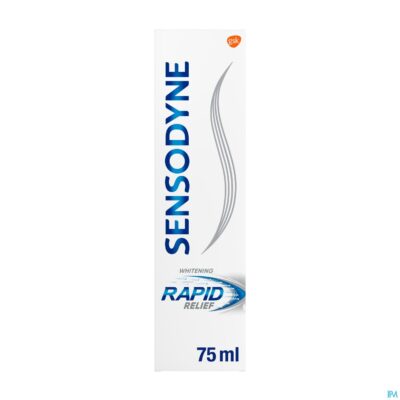 Sensodyne rapid relief whitening tandpasta 75ml