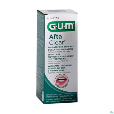 Gum aftaclear mondspoeling 120ml