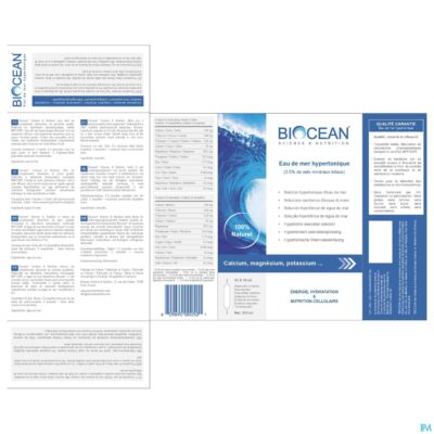 Biocean hypertonic quinton amp 30x10ml-3