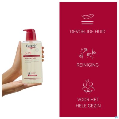 Eucerin ph5 soft shower 400ml-5