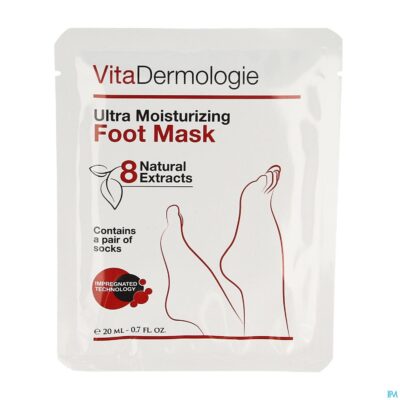 Vitadermologie ultra hydra voetbeh. sok 2 revogan