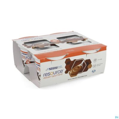 Resource dessert gourmand chocol. 4x125g 12311109
